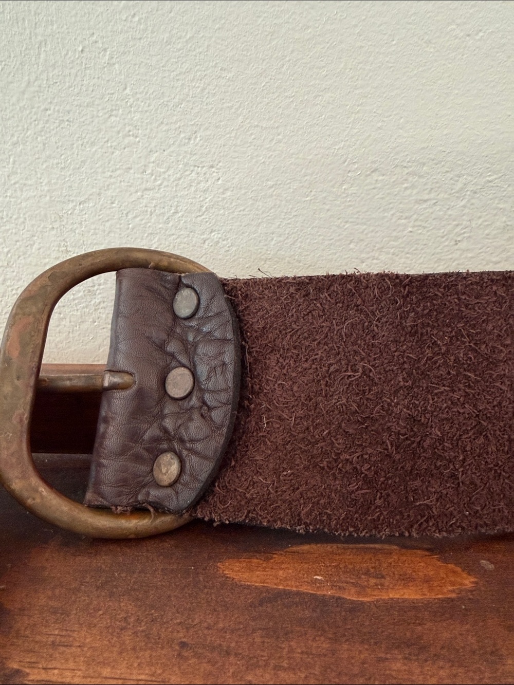Frank & Eileen Pebbled  Wide Leather Soft  Belt - Picture 2 of 6
